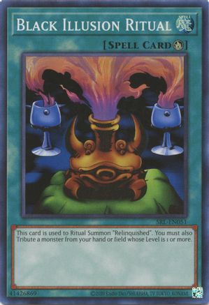 Black Illusion Ritual (25th Anniversary) [SRL-EN051] Super Rare - Trinity Hobby