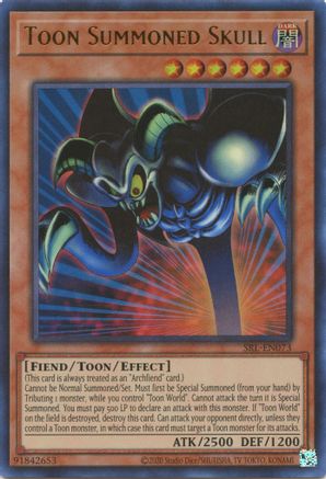 Toon Summoned Skull (25th Anniversary) [SRL-EN073] Ultra Rare - Trinity Hobby