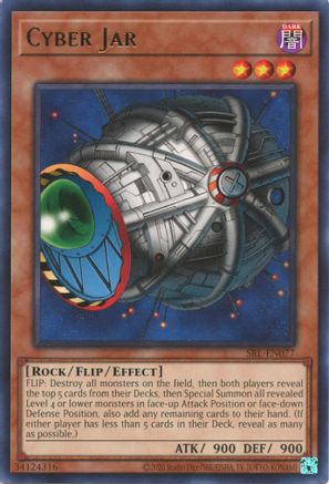 Cyber Jar (25th Anniversary) [SRL-EN077] Rare - Trinity Hobby