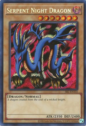 Serpent Night Dragon (25th Anniversary) [SRL-EN103] Secret Rare - Trinity Hobby