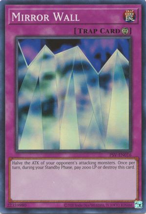 Mirror Wall (25th Anniversary) [PSV-EN016] Super Rare - Trinity Hobby