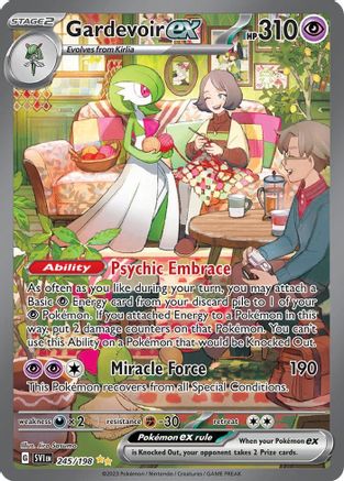 Gardevoir ex (245/198) [Scarlet & Violet: Base Set] - Trinity Hobby