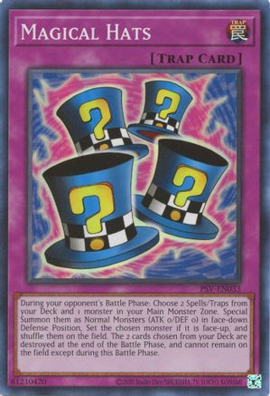 Magical Hats (25th Anniversary) [PSV-EN033] Super Rare - Trinity Hobby