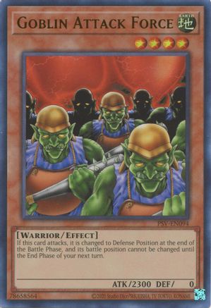 Goblin Attack Force (25th Anniversary) [PSV-EN094] Ultra Rare - Trinity Hobby