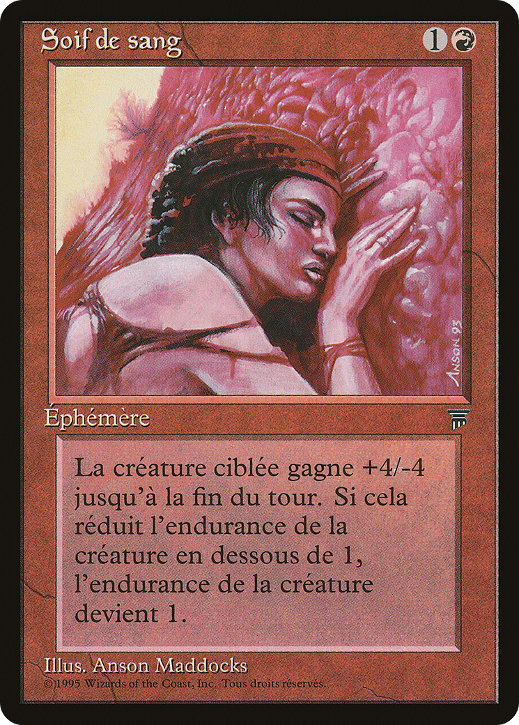 Blood Lust (French) - "Soif de sang" [Renaissance] - Trinity Hobby