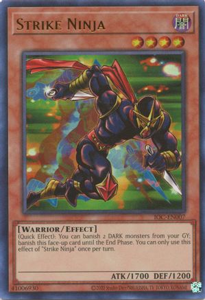 Strike Ninja (25th Anniversary) [IOC-EN007] Ultra Rare - Trinity Hobby