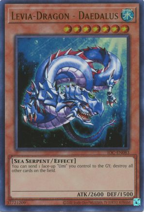 Levia-Dragon - Daedalus (25th Anniversary) [IOC-EN083] Ultra Rare - Trinity Hobby
