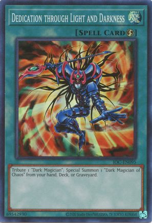 Dedication Through Light and Darkness (25th Anniversary) [IOC-EN095] Super Rare - Trinity Hobby