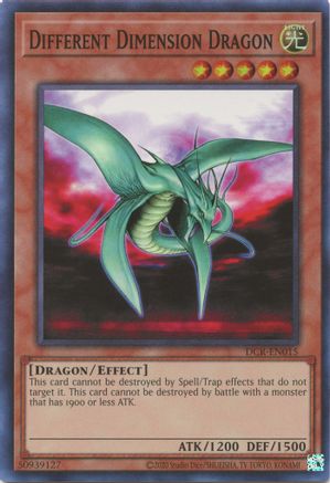 Different Dimension Dragon (25th Anniversary) [DCR-EN015] Super Rare - Trinity Hobby
