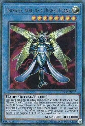 Shinato, King of a Higher Plane (25th Anniversary) [DCR-EN016] Ultra Rare - Trinity Hobby