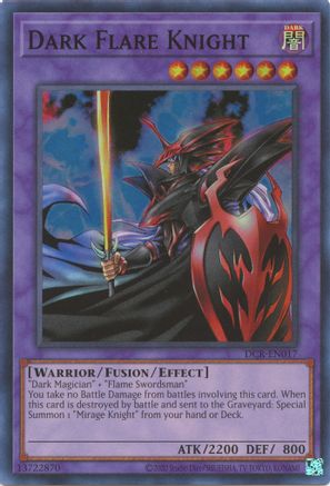 Dark Flare Knight (25th Anniversary) [DCR-EN017] Super Rare - Trinity Hobby