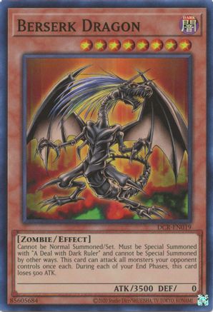 Berserk Dragon (25th Anniversary) [DCR-EN019] Super Rare - Trinity Hobby