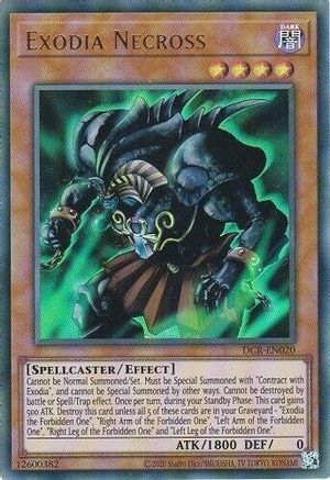 Exodia Necross (25th Anniversary) [DCR-EN020] Ultra Rare - Trinity Hobby