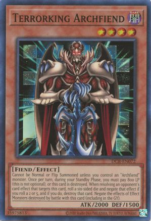 Terrorking Archfiend (25th Anniversary) [DCR-EN072] Super Rare - Trinity Hobby