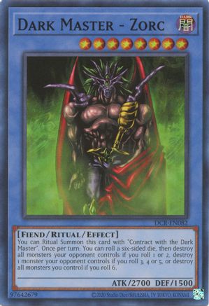 Dark Master - Zorc (25th Anniversary) [DCR-EN082] Super Rare - Trinity Hobby