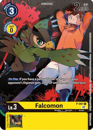Falcomon [P-081] (Tamer Party Vol.7) [Promotional Cards] - Trinity Hobby