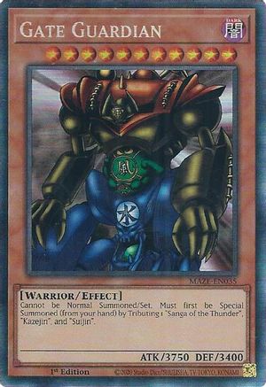 Gate Guardian [MAZE-EN035] Collector's Rare - Trinity Hobby