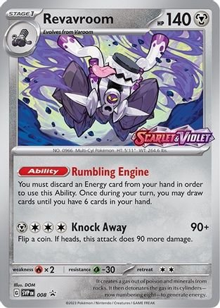 Revavroom (008) [Scarlet & Violet: Black Star Promos] - Trinity Hobby