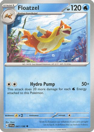 Floatzel (047/198) [Scarlet & Violet: Base Set] - Trinity Hobby