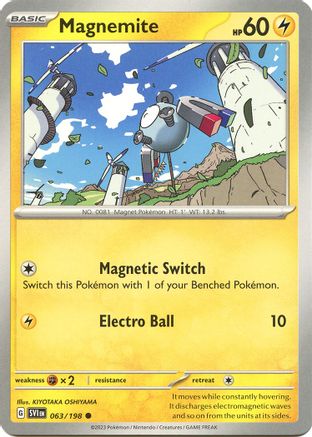 Magnemite (063/198) [Scarlet & Violet: Base Set] - Trinity Hobby