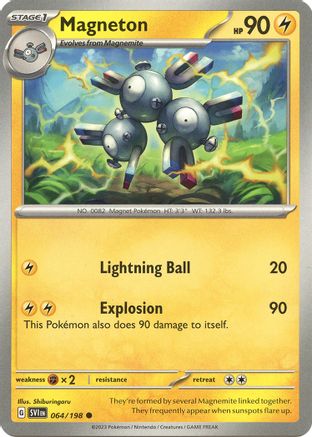 Magneton (064/198) [Scarlet & Violet: Base Set] - Trinity Hobby