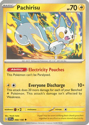 Pachirisu (068/198) [Scarlet & Violet: Base Set] - Trinity Hobby