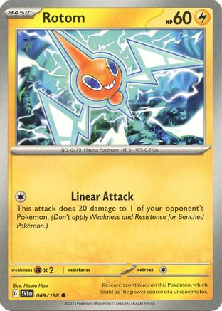 Rotom (069/198) [Scarlet & Violet: Base Set] - Trinity Hobby