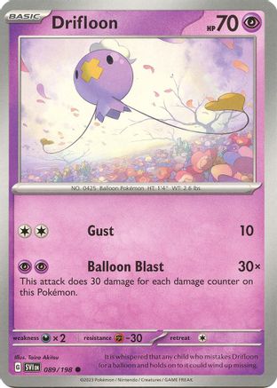 Drifloon (089/198) [Scarlet & Violet: Base Set] - Trinity Hobby