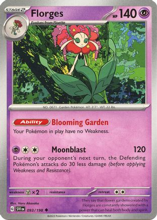 Florges (093/198) [Scarlet & Violet: Base Set] - Trinity Hobby