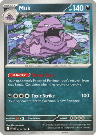Muk (127/198) [Scarlet & Violet: Base Set] - Trinity Hobby