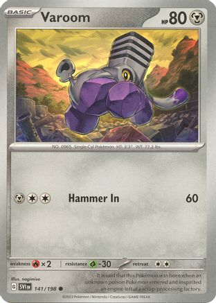 Varoom (141/198) [Scarlet & Violet: Base Set] - Trinity Hobby