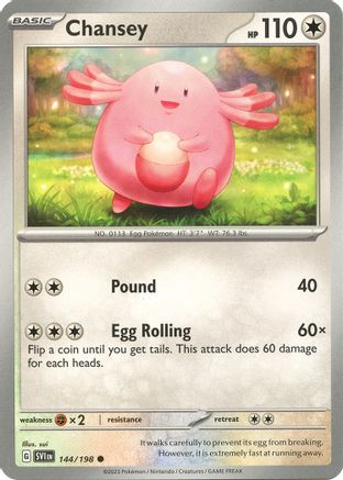 Chansey (144/198) [Scarlet & Violet: Base Set] - Trinity Hobby