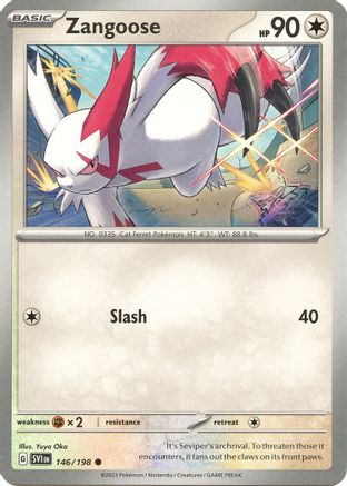 Zangoose (146/198) [Scarlet & Violet: Base Set] - Trinity Hobby