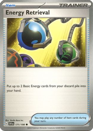 Energy Retrieval (171/198) [Scarlet & Violet: Base Set] - Trinity Hobby