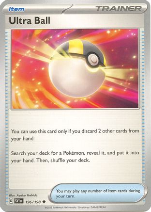 Ultra Ball (196/198) [Scarlet & Violet: Base Set] - Trinity Hobby
