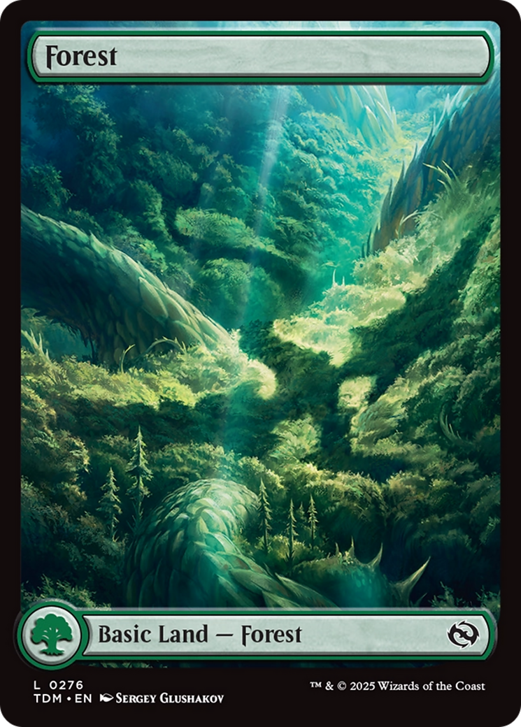 Forest  (TDM-276) - [Tarkir: Dragonstorm]
