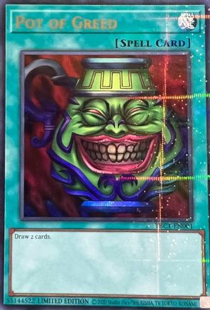 Pot of Greed [TBC1-EN001] Ultra Rare - Trinity Hobby