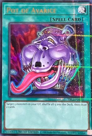 Pot of Avarice [TBC1-EN003] Ultra Rare - Trinity Hobby