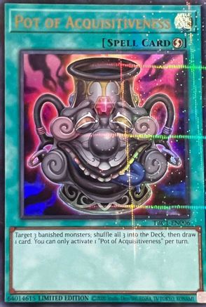Pot of Acquisitiveness [TBC1-EN006] Ultra Rare - Trinity Hobby