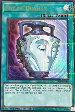 Pot of Duality [TBC1-EN007] Ultra Rare - Trinity Hobby