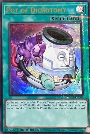 Pot of Dichotomy [TBC1-EN008] Ultra Rare - Trinity Hobby