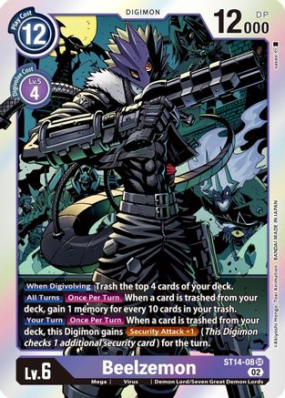 Beelzemon [ST14-08] [Starter Deck: Beelzemon Advanced Deck Set] - Trinity Hobby