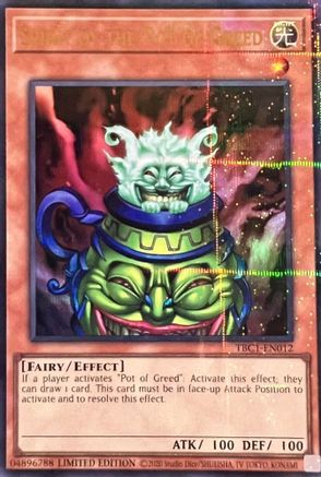 Spirit of the Pot of Greed [TBC1-EN012] Ultra Rare - Trinity Hobby