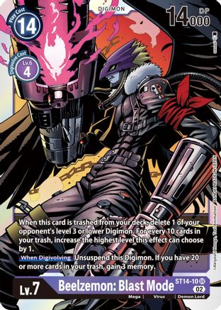 Beelzemon: Blast Mode [ST14-10] [Starter Deck: Beelzemon Advanced Deck Set] - Trinity Hobby