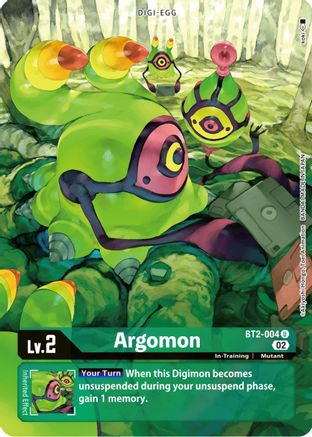 Argomon [BT2-004] (Alternate Art) [Starter Deck: Beelzemon Advanced Deck Set] - Trinity Hobby