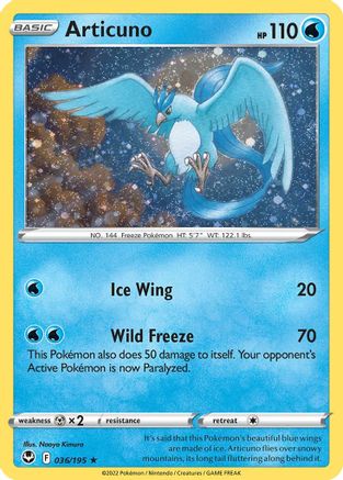 Articuno (Cosmos Holo) - (036/null) Holofoil [Miscellaneous Cards & Products]