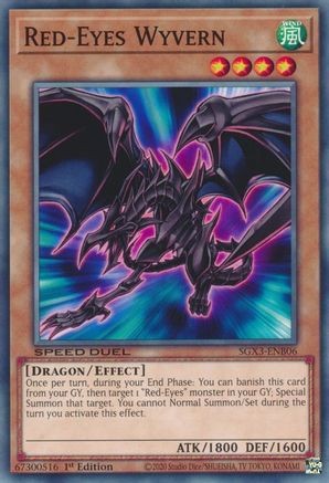 Red-Eyes Wyvern [SGX3-ENB06] Common - Trinity Hobby