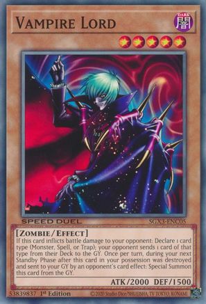Vampire Lord [SGX3-ENC05] Common - Trinity Hobby