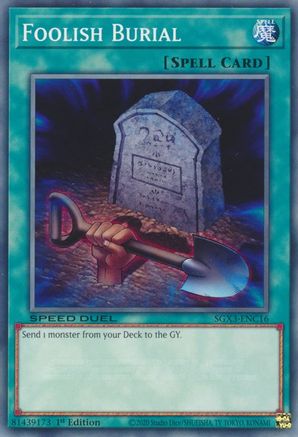 Foolish Burial [SGX3-ENC16] Common - Trinity Hobby