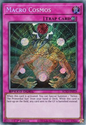 Macro Cosmos [SGX3-ENF19] Secret Rare - Trinity Hobby